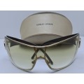 Pre-Owned Giorgio Armani designer Sunglasses -with Case -Used Condition