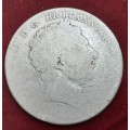 Rare!!! 1821-1822  United Kingdom SILVER  1 Crown - George IV 1st portrait 125000 Minted
