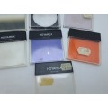 7 HOYAREX Lens  Filters -one is a close-up filter -Made in Japan