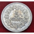 1947  France 5 Francs
