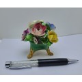 Antique / Vintage Crown Staffordshire porcelain Bouquet of Flowers(Posy)- See Condition.