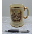 Vintage Arthur Wood Porcelain Tankard No 3752 Mary and the Fat Boy.