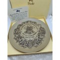 Limited Edition Stoneware Plate Royal wedding 1981 HRH Prince Charles and Lady Diana-By Poole