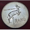 1966 South Africa Silver  1 Rand English legend - SOUTH AFRICA