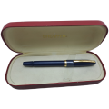 Vintage Blue Sheaffer Fountain Pen with Piston filling system in Sheaffer Case(see condition)