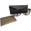 Gucci GG3613/S Sunglasses BM3 in leather Case 6F4HA 57 -14 135 Made in Italy -Unisex