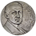 Large 1974 Rotary Club Di Bologana- Guglielmo Marconi Centenary Medal in pouch.