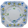 Vintage English Superior BELL CHINA `Bouquet` Plate 162mm x 162mm