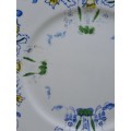 Vintage English Superior BELL CHINA `Bouquet` Plate 162mm x 162mm