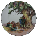 Vintage Royal Doulton D.6341 `Under the Greenwood Tree` Plate- 26,3cm