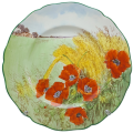 Vintage  C1949 Royal Doulton D.6341 ``Poppies in a Cornfield`` Plate- 26,4cm