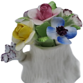 Vintage Royal Doulton Porcelain Flower Bouquet (Posy) - One flower Missing