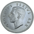 1948 South Africa Silver 5 Shillings - George VI 5 Shillings