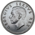 1952 South Africa Silver 5 Shillings - George VI Cape Town Anniversary