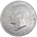 1972  United States 1 Dollar `Eisenhower Dollar`