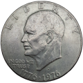 1976  United States 1 Dollar `Eisenhower Dollar` Bicentennial