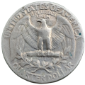 1948 United States .900 SILVER ¼ Dollar `Washington Silver Quarter`