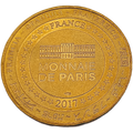 Rare  2017 France Monnaie de Paris Tourist Token - PARIS - Tourist souvenir-Nordic gold