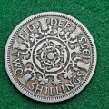 1953  United Kingdom 2 Shillings - Elizabeth II