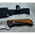 Pre-Owned USA Saber Survival Knife with Leather Sheath