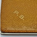 Vintage BBB Cigarette Case made in England - initials P.B on it
