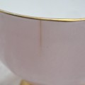 Vintage Royal TUSCAN Pastel Pink Trio Fine English Bone China Pattern C9013 (Cup hairline Crack)