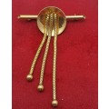 Vintage Forstner Signed 1/20 12kt Gold Filled Pin Brooch