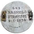 Vintage 1930`s -925 Sterling Silver Oslo Hospital Brooch/Medal? see engraving