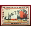 German notgeld 1923-City of Bremen (Federal state of Bremen)-75 Pfennig-UNC(Corner folded)