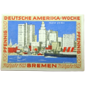 German notgeld 1923-City of Bremen (Federal state of Bremen)-100 Pfennig-UNC
