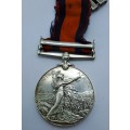 Anglo Boer War Queens Medal -Cape Colony,1901 and 1902 Clasps No.1091  TPR:B.Getz. D.E.O.V.R