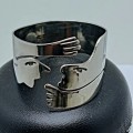 Carol Boyes Designer Napkin Ring 18/8 Stainless Steel - 5cm x 4 cm