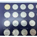 1970 Shell Commemorating Man In Flight Collection  15 of 16 Coins tokens on Card (No 1 missing)