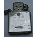 Vintage Pre-Owned Zippo Lighter 05 Bradford .P.A Made in U.S.A- Good Spark -need service