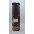 Antique WOLF No.7 Mining Lantern/Lamp - Glass intact-Green & Sons England-Not Restored