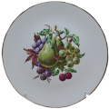 A Vintage TUSCAN Fine Bone China Fruit design Plate Made in England.