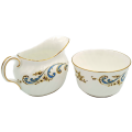 Vintage Royal Grafton MARLBOROUGH Pattern SMALL Sugar Bowl and Creamer -Fine Bone China