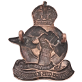 Suid Afrika K Dienste Korps `Ek dien` -South Africa Q Services Corps Badge`I Serve Cap Badge 45x40mm