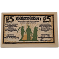 Germany -Municipality of Gatersleben 25 Pfennig Notgeld 30-7-1921-  UNC  Condition (Emergency Money)