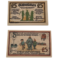 Germany -Municipality of Gatersleben 25 Pfennig Notgeld 30-7-1921-  UNC  Condition (Emergency Money)