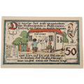 Germany -Municipality of Gatersleben 50 Pfennig Notgeld 30-7-1921-  UNC  Condition (Emergency Money)