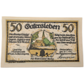 Germany -Municipality of Gatersleben 50 Pfennig Notgeld 30-7-1921-  UNC  Condition (Emergency Money)