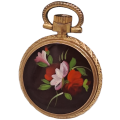 Rare Vintage small Ladies Farian Pocket watch (wind-up) Working -17 Rubis