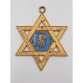 Antique 1897 Masonic Jewel - Kaizer Friedrich Loge Weisheit Starke Schonheit Johannesburg Transvaal
