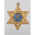 Antique 1897 Masonic Jewel - Kaizer Friedrich Loge Weisheit Starke Schonheit Johannesburg Transvaal