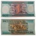 1981-1984  Brazil 200 Cruzeiros Bank note -Circulated