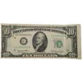 1950 United States 10 Dollars Federal Reserve Note- C (Philadelphia)