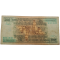 1981-1984  Brazil 200 Cruzeiros Bank note -Circulated