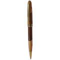 Souvenir Dubai Wood Pen - Ink still ok- With Cross refill