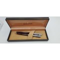 Vintage White dot Sheaffer 440 ballpoint pen and Pencil set -Branded- see condition